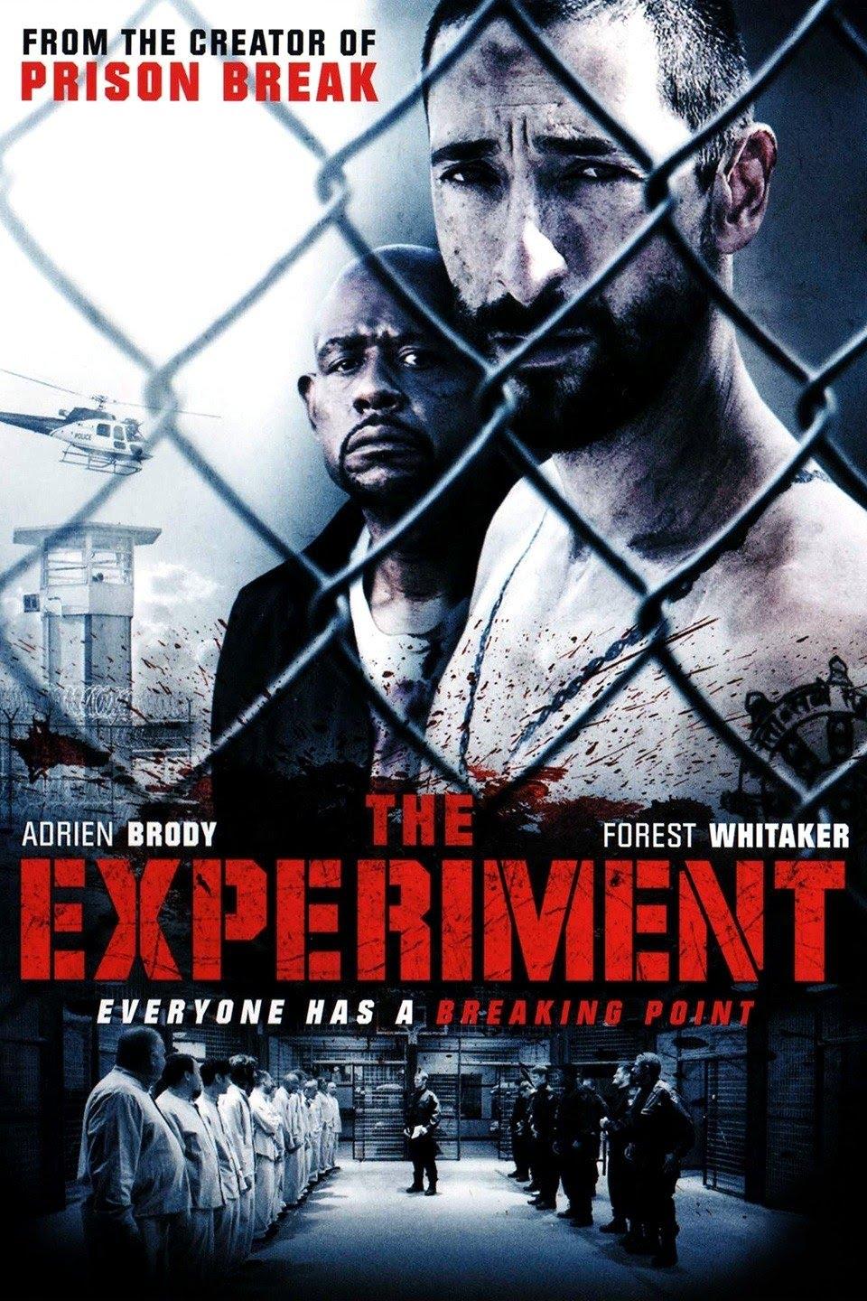 The Experiment poster - similar to Never Heard