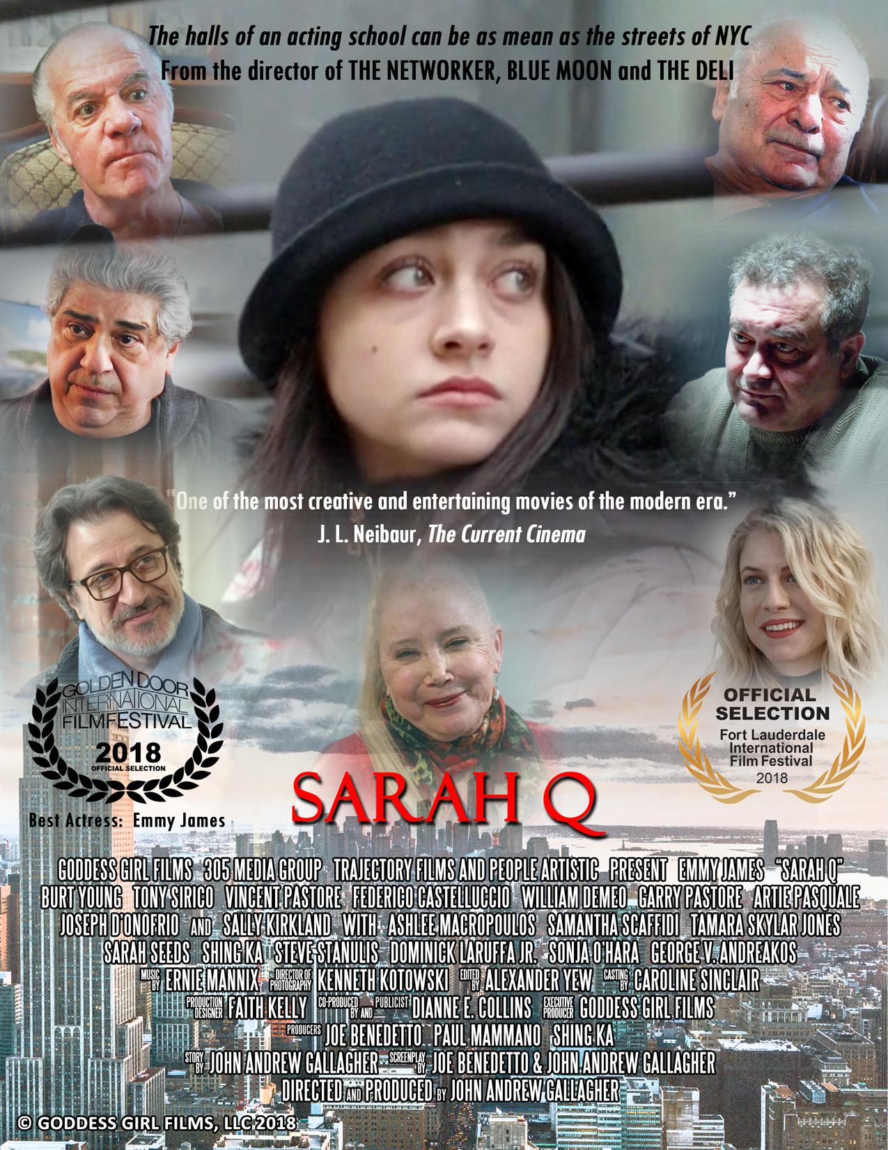 Sarah Q poster - similar to Back in the Day