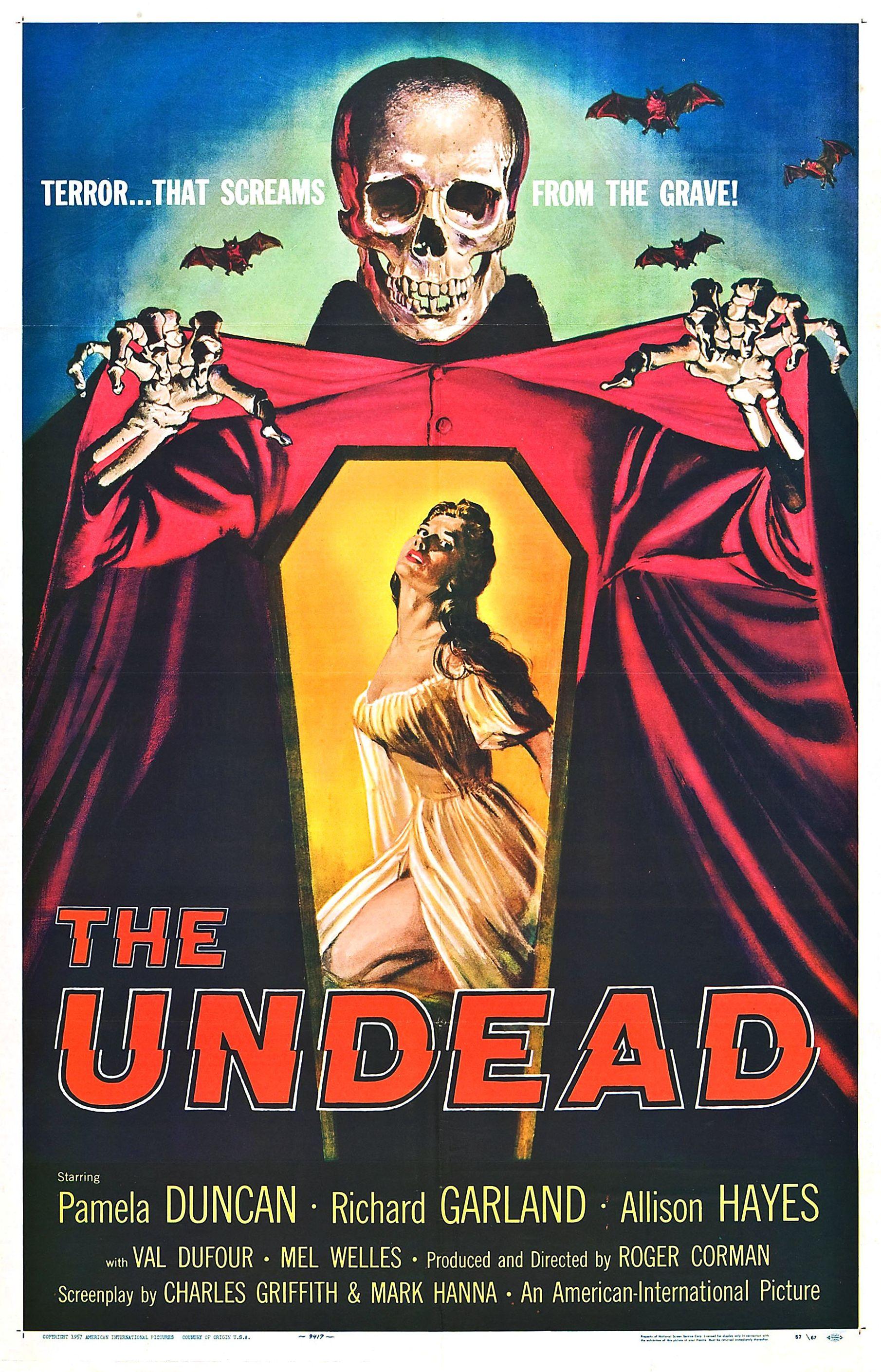 The Undead poster - similar to The She-Creature