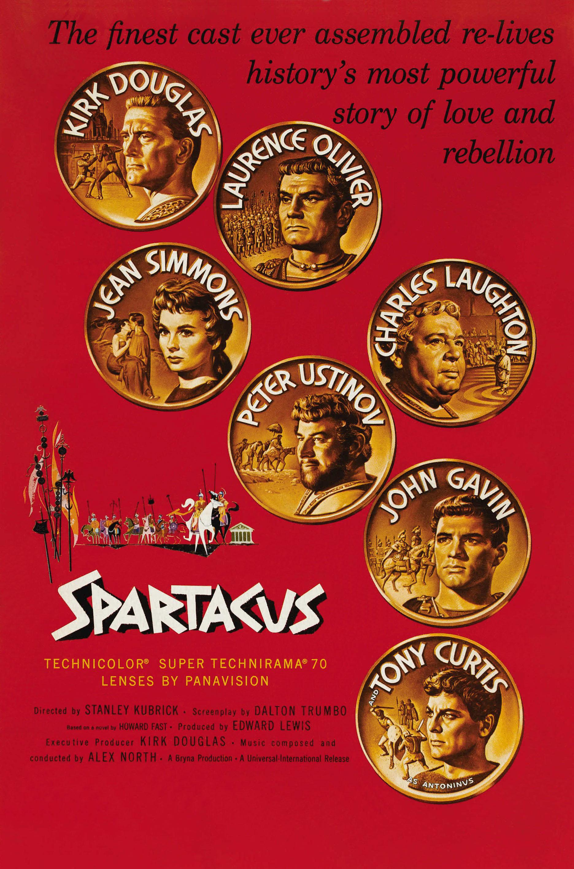 Spartacus poster - similar to The Password Is Courage