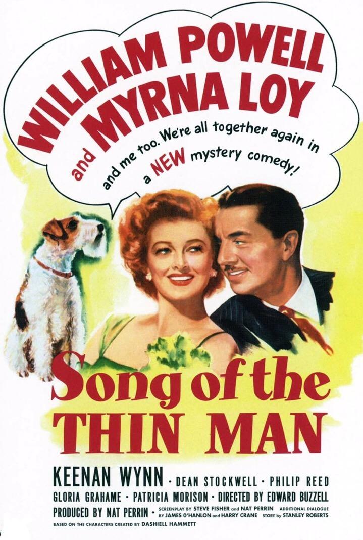 Song of the Thin Man poster - similar to I'll Turn to You