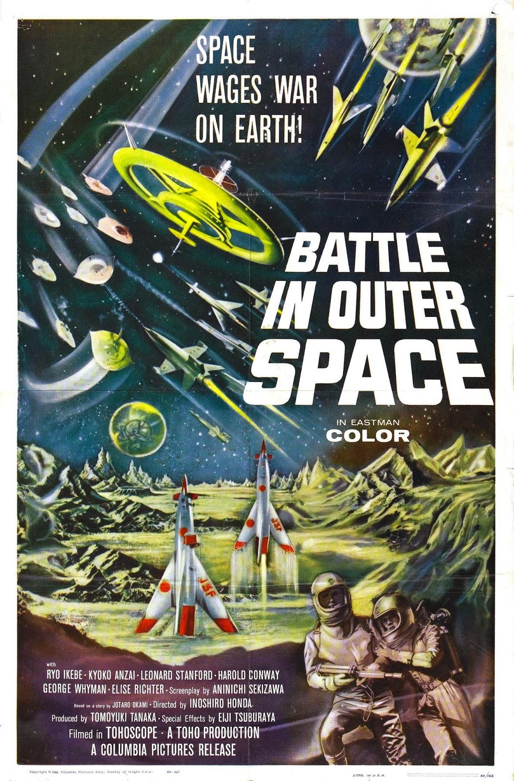 Battle in Outer Space poster - similar to Supercar