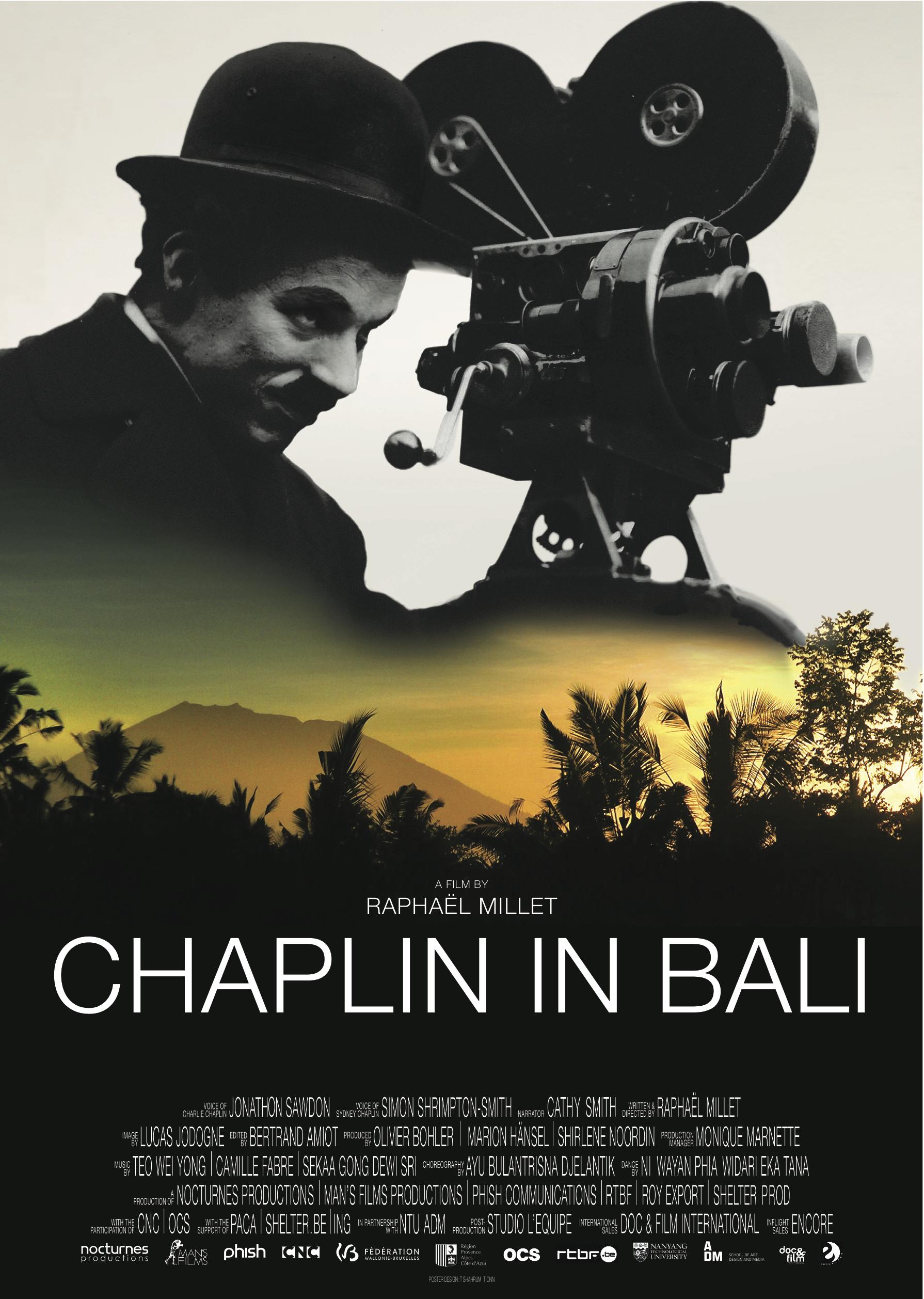 Chaplin in Bali poster - similar to Workplace