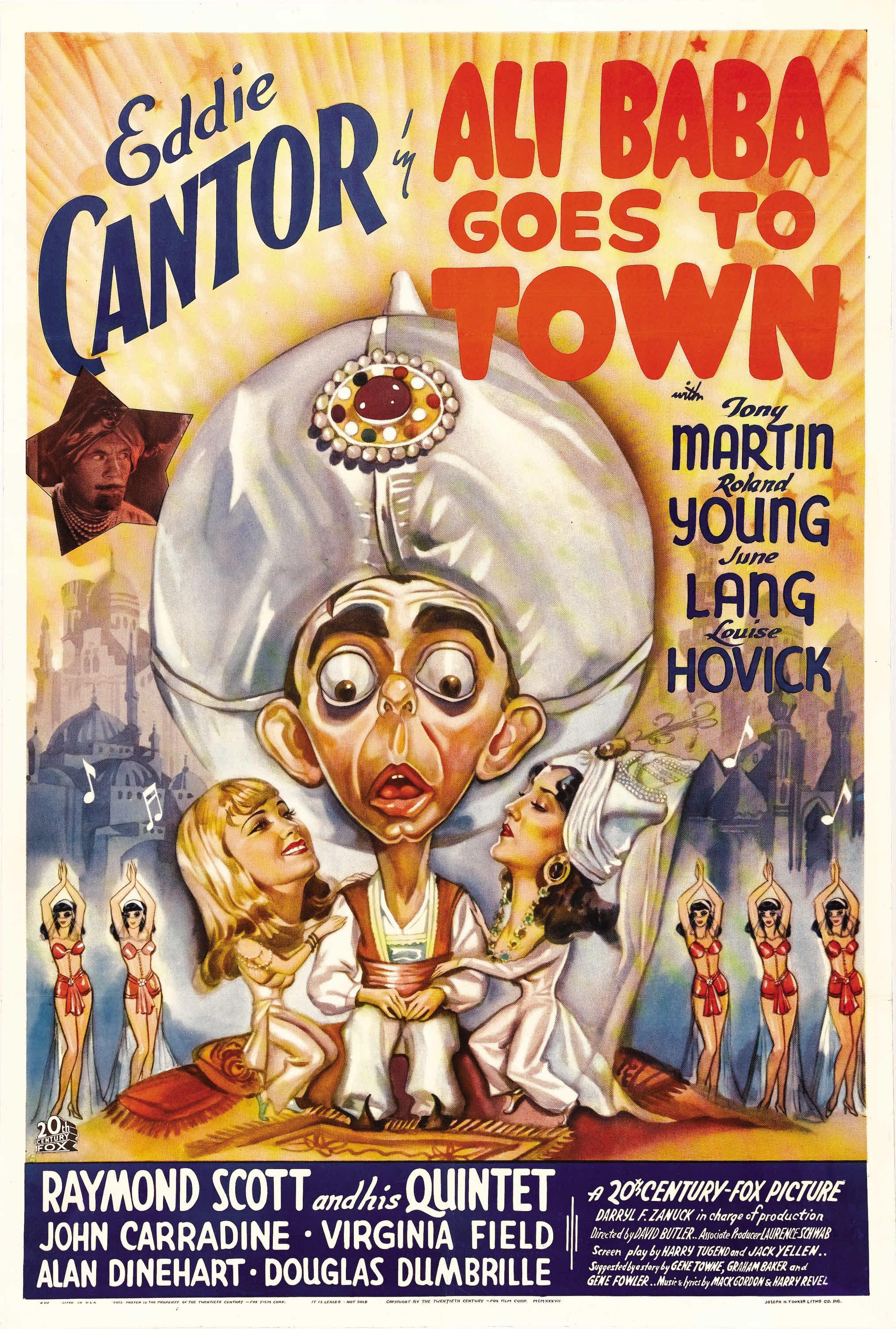 Ali Baba Goes to Town poster - similar to Cheer Up!