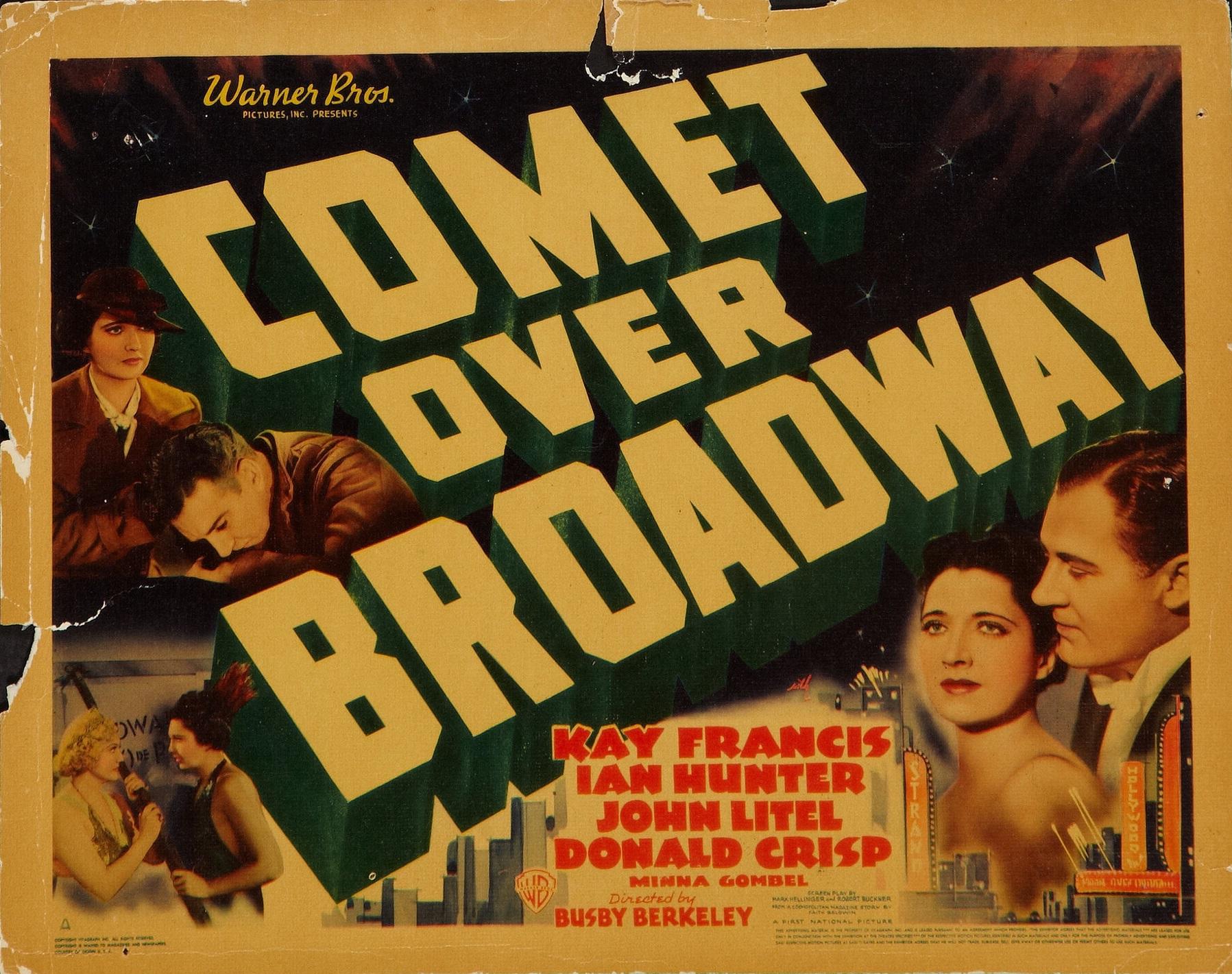 Comet Over Broadway poster