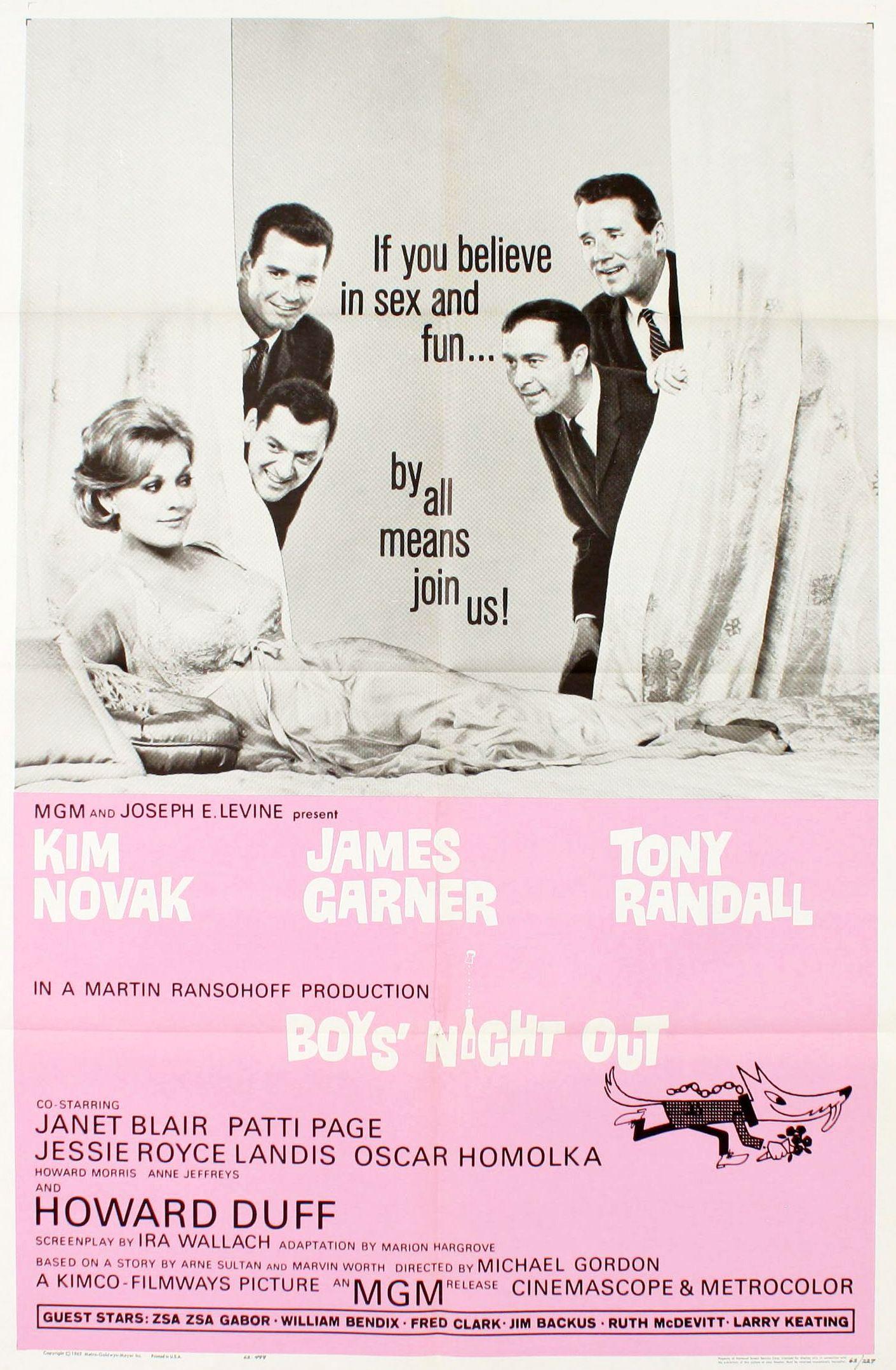 Boys' Night Out poster - similar to Gladiator of Rome