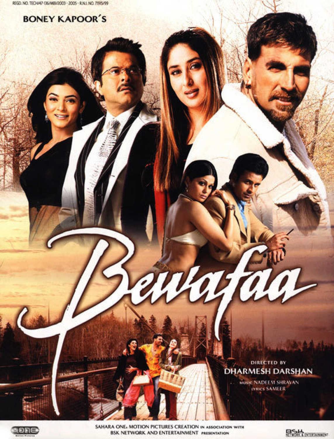 Bewafaa poster — similar to Style