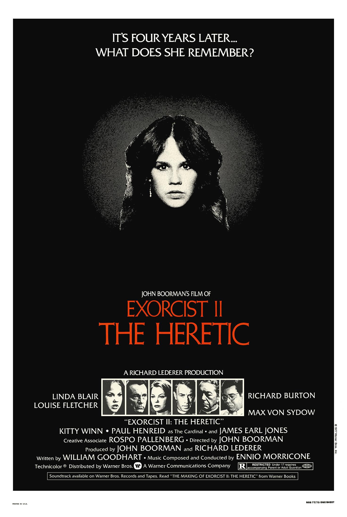 Exorcist 2: The Heretic poster