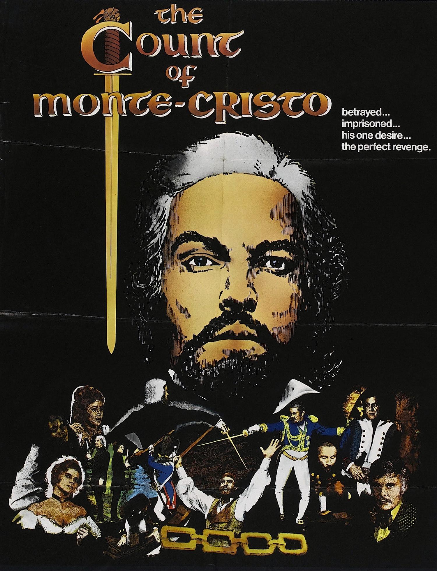The Count of Monte-Cristo poster — similar to Live and Let Die