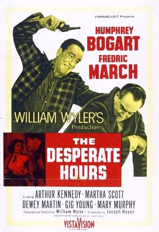 The Desperate Hours poster - similar to Mr. Denning Drives North