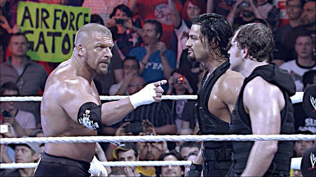 The Shield defy The Authority