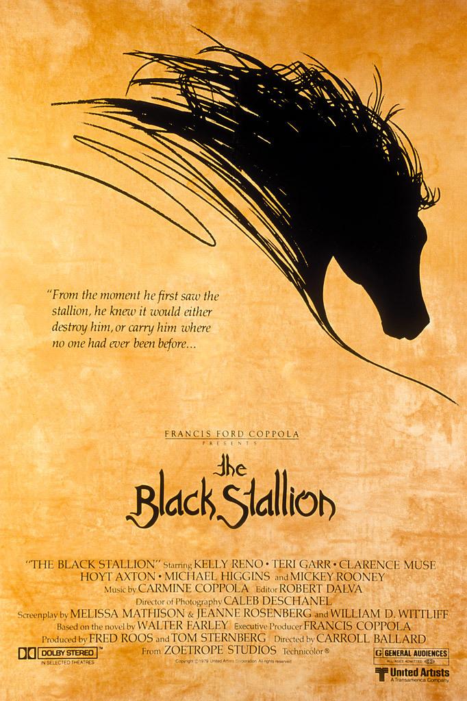 The Black Stallion poster - similar to Dragonslayer
