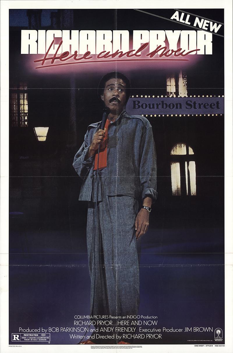 Richard Pryor: Live on Bourbon Street poster - similar to Zapped!