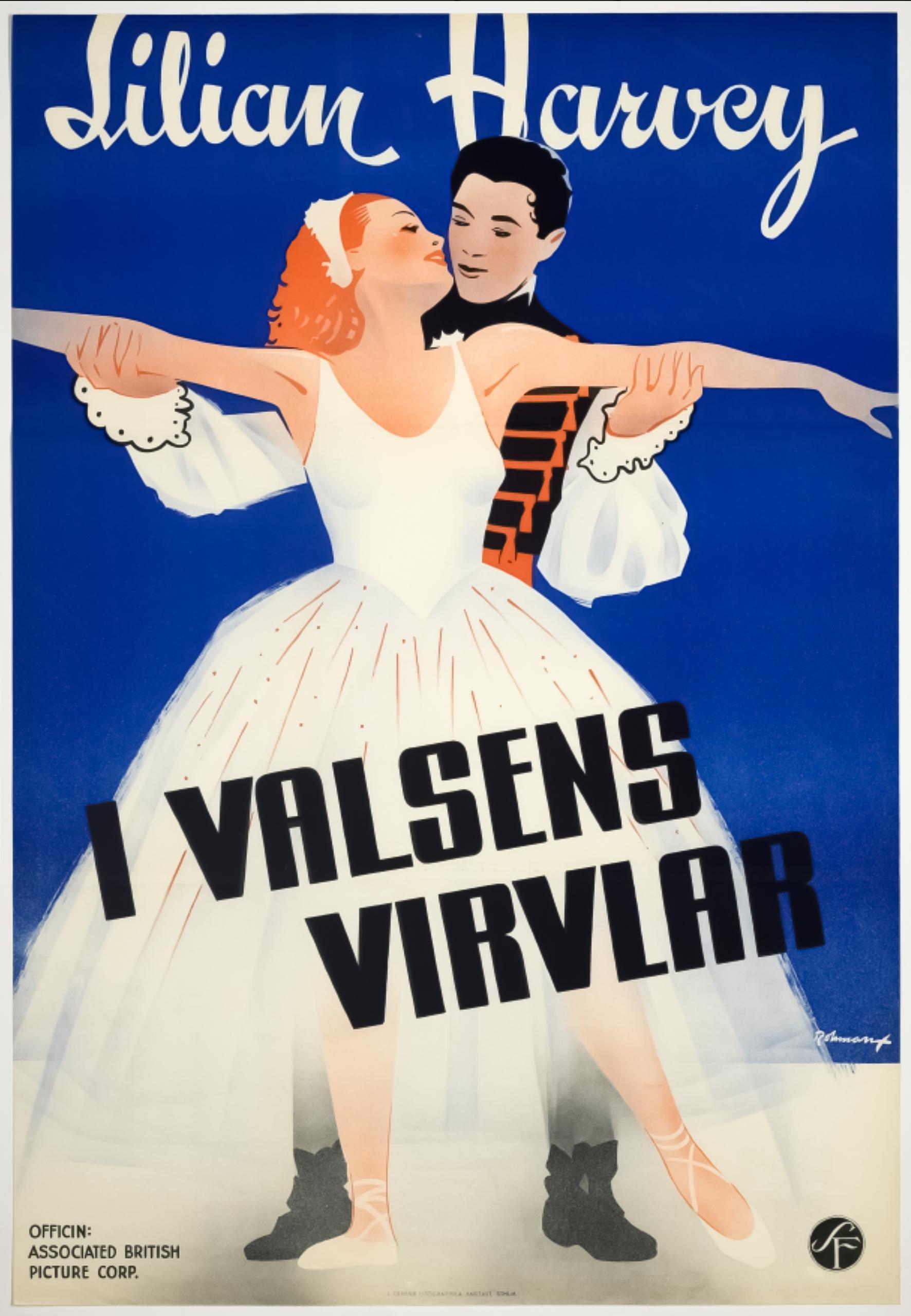 Invitation to the Waltz poster - similar to Artie Shaw's Class in Swing