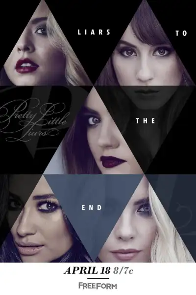 Pretty Little Liars S1-S7 poster