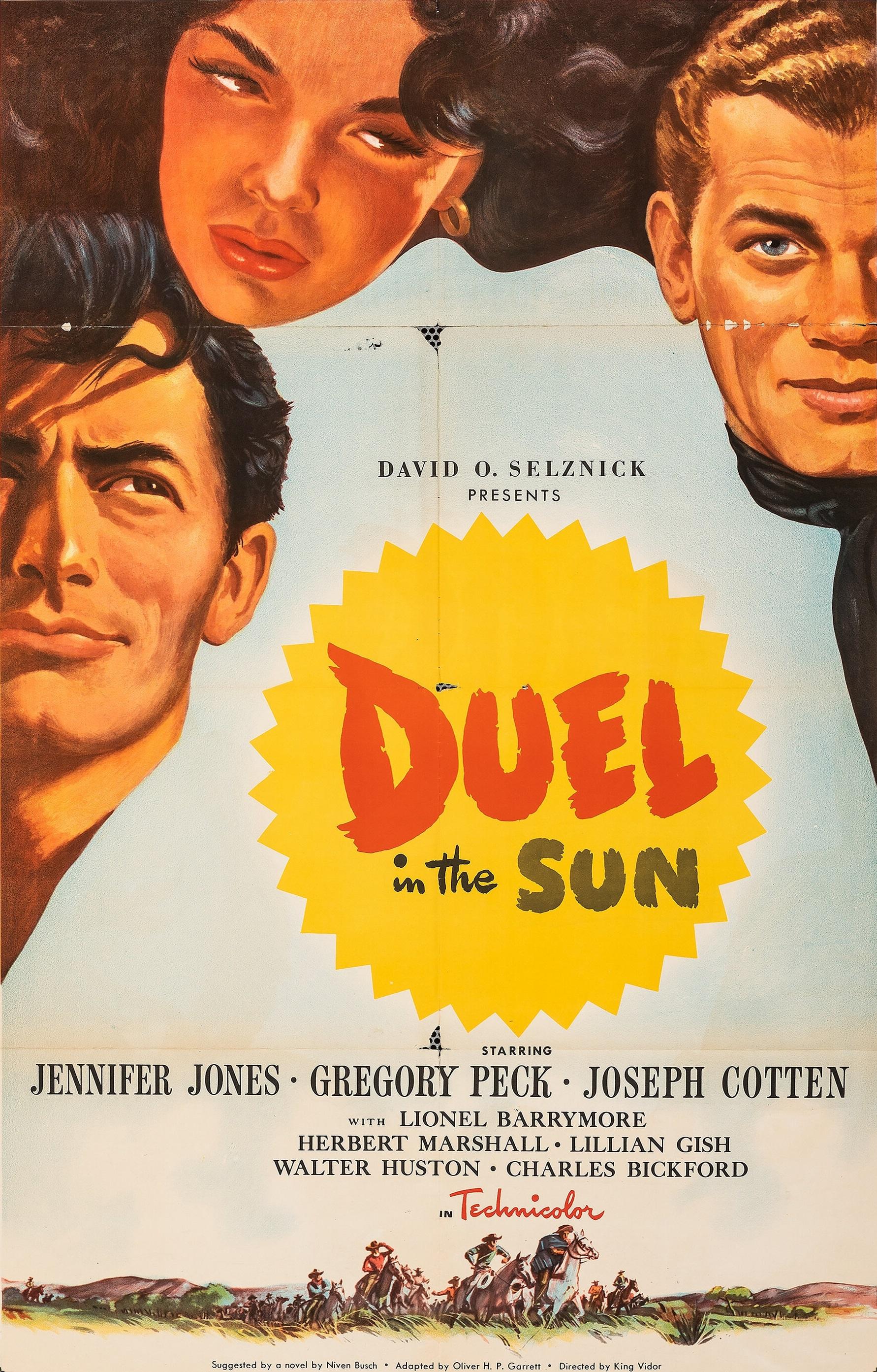 Duel in the Sun poster - similar to Dakota