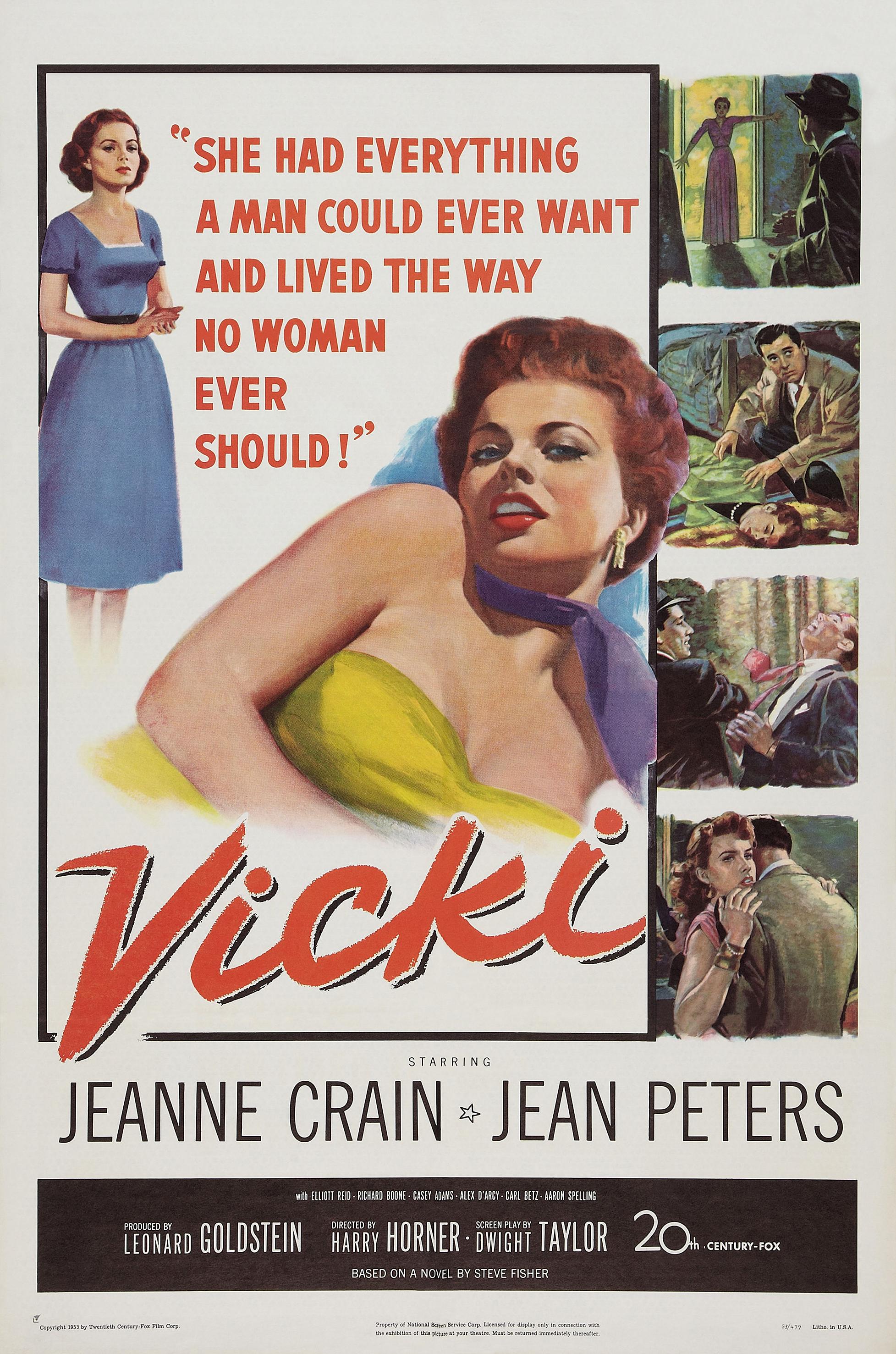 Vicki poster - similar to How to Marry a Millionaire