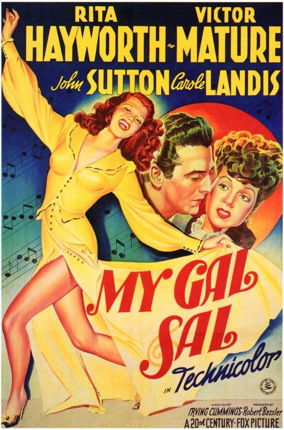 My Gal Sal poster - similar to Earthbound