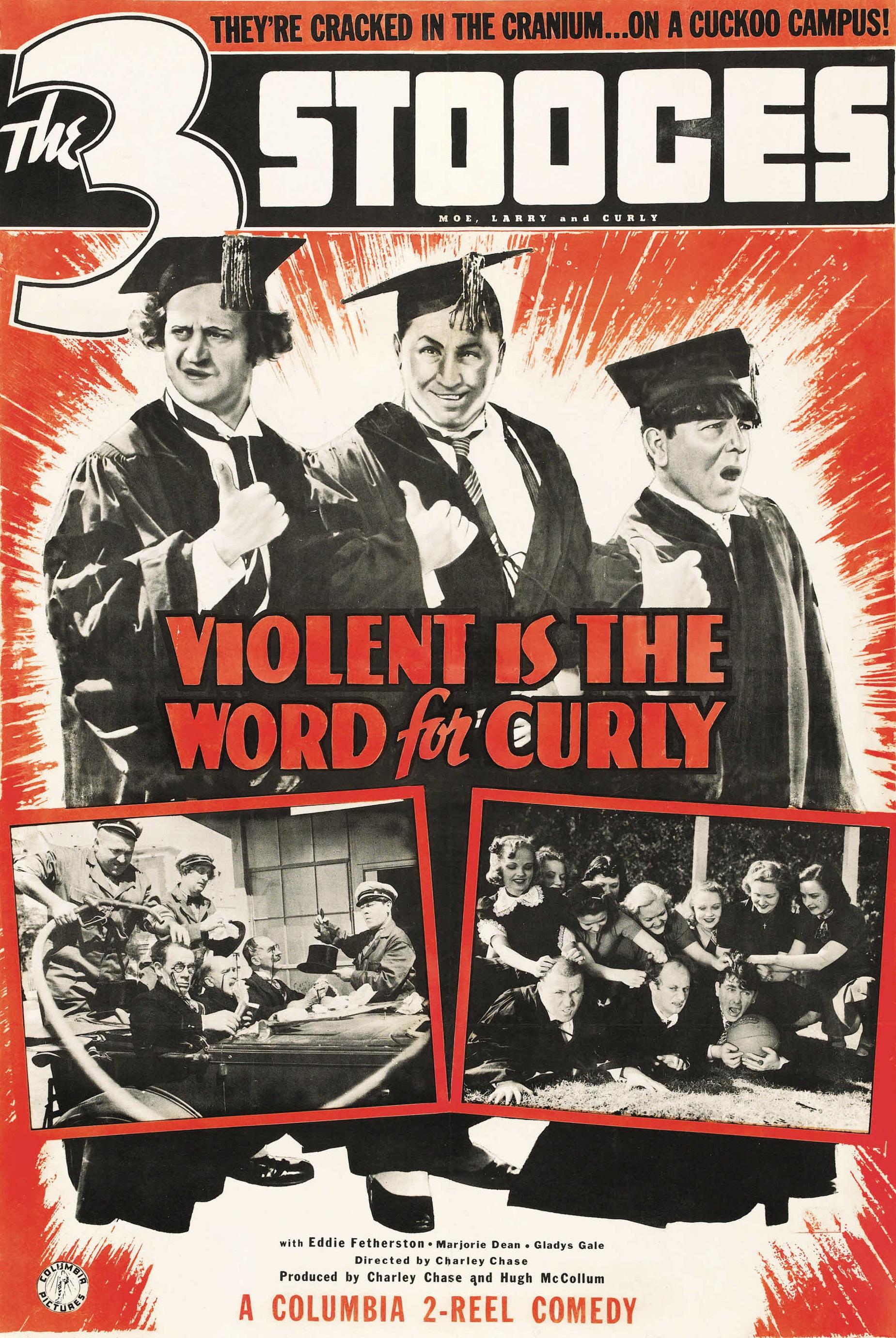 Violent Is the Word for Curly poster - similar to Barnyard Follies