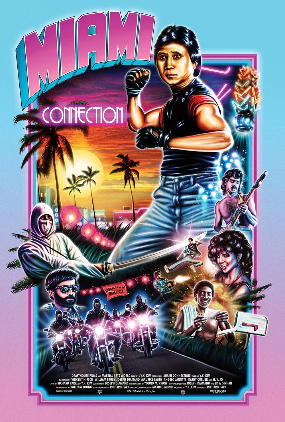 Miami Connection poster - similar to Chuck Berry: Hail! Hail! Rock 'n' Roll
