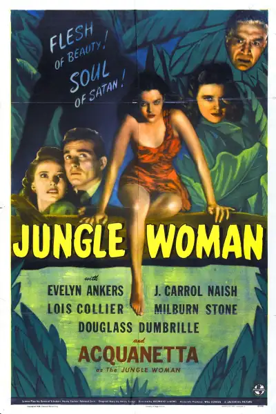 Jungle Woman poster