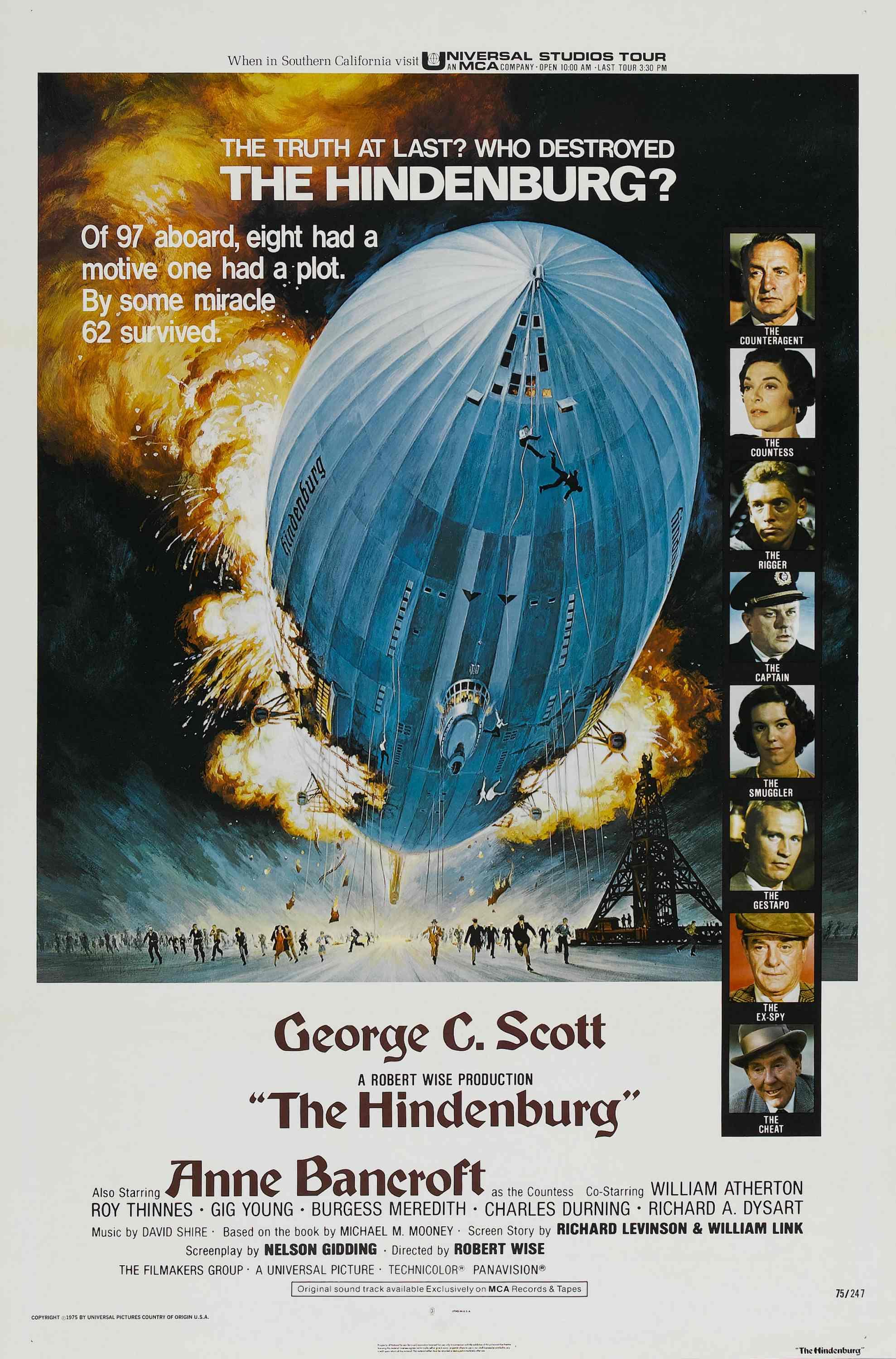 The Hindenburg - like The Fifth Seal but family-friendly