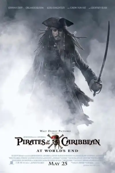 Pirates of the Caribbean: At World's End [Hindi] poster