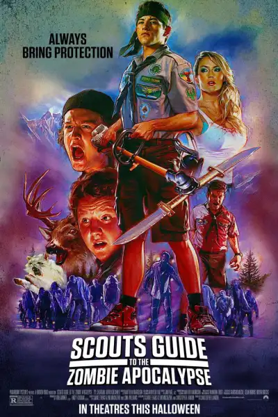 Scouts Guide to the Zombie Apocalypse poster