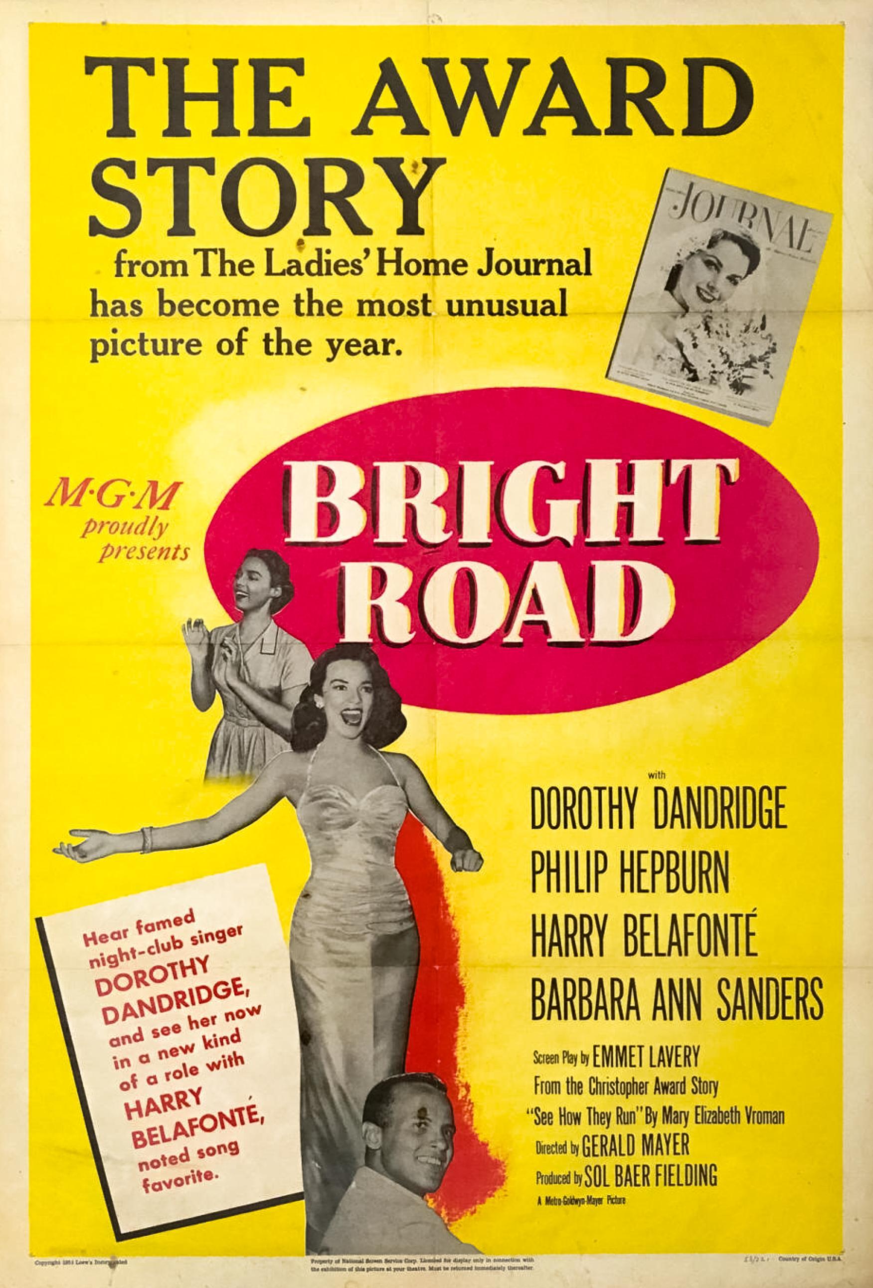 Bright Road poster - similar to 24th Annual Academy Awards