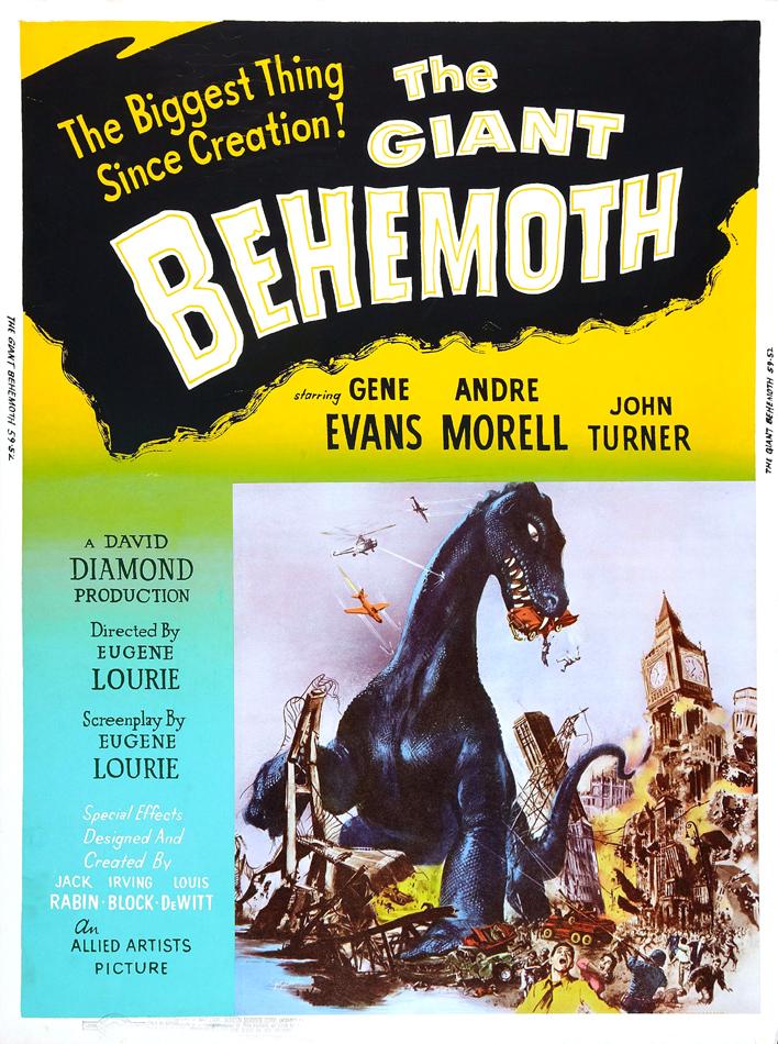 The Giant Behemoth poster - similar to Supercar