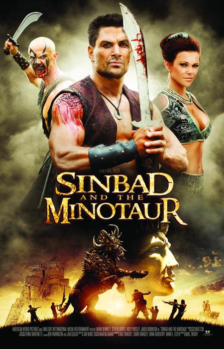 Sinbad and the Minotaur poster - similar to Spartacus: Gods of the Arena