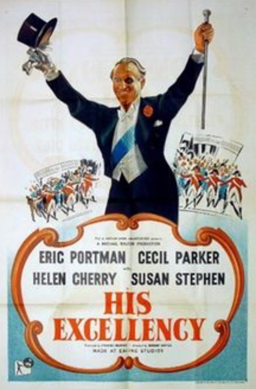 His Excellency poster - similar to The Adultress
