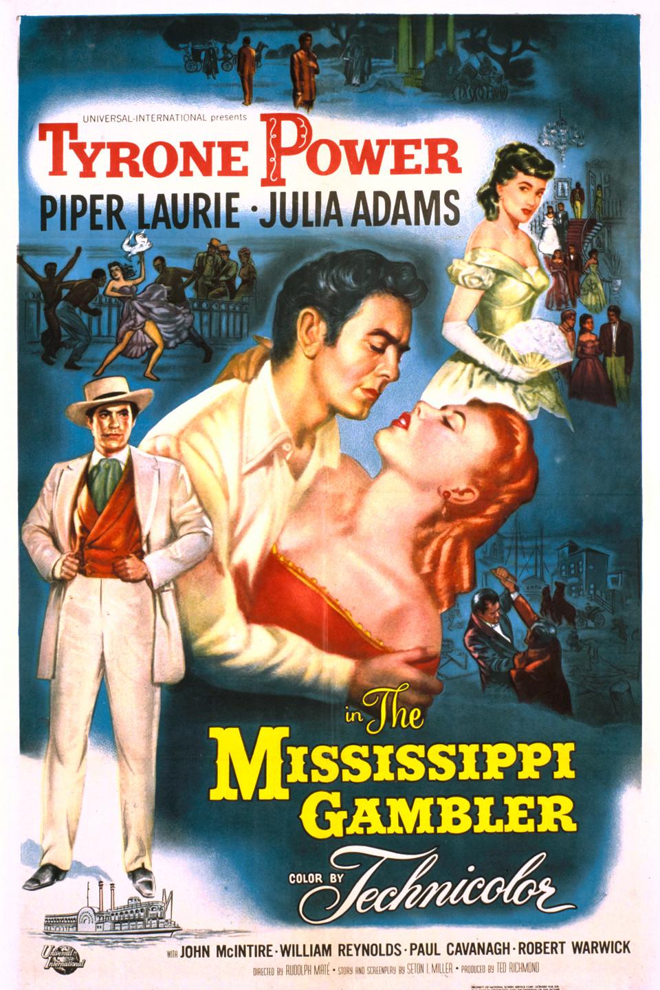 The Mississippi Gambler poster - similar to Money from Home