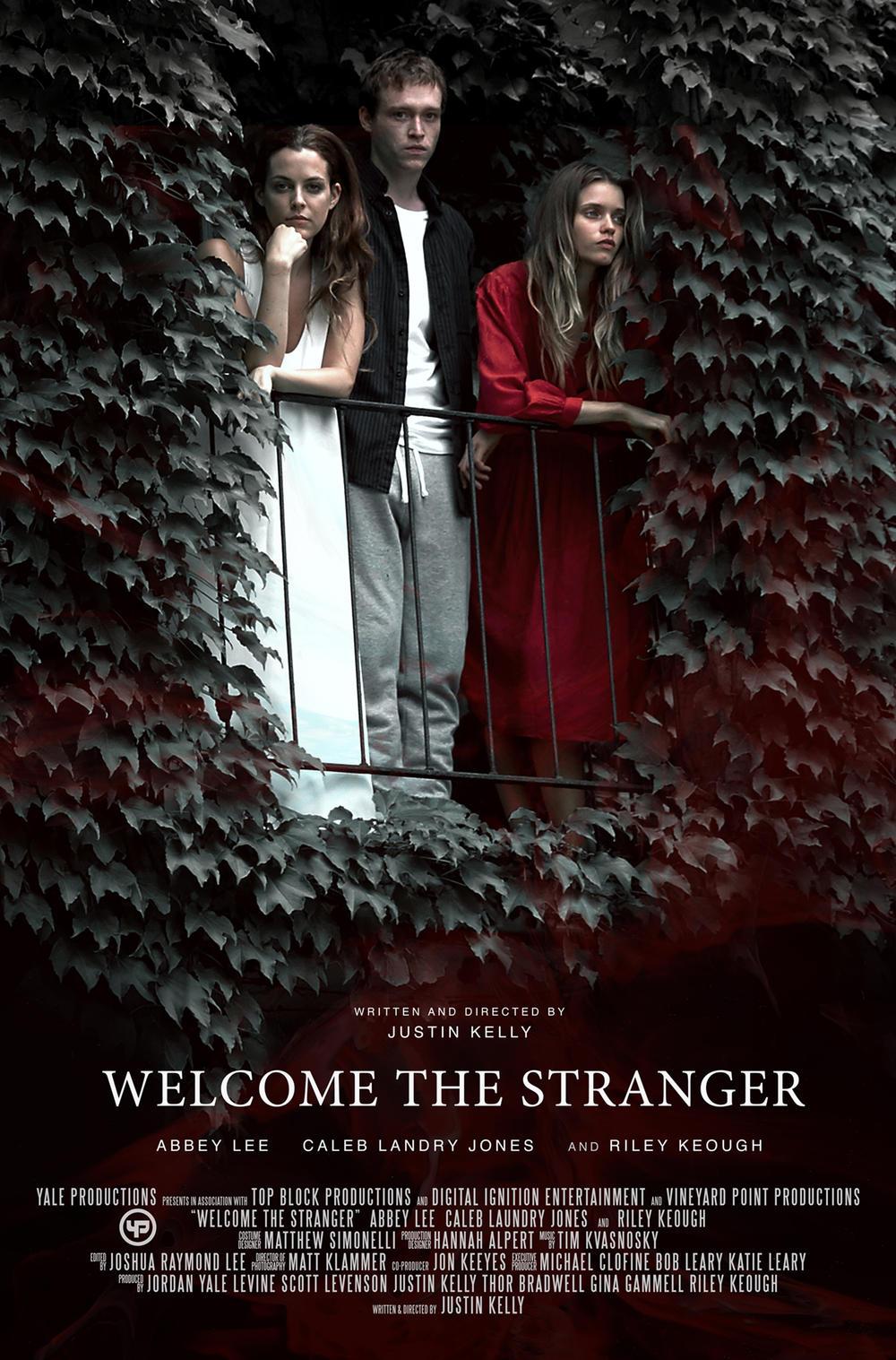 Welcome the Stranger poster - similar to Elizabeth Harvest