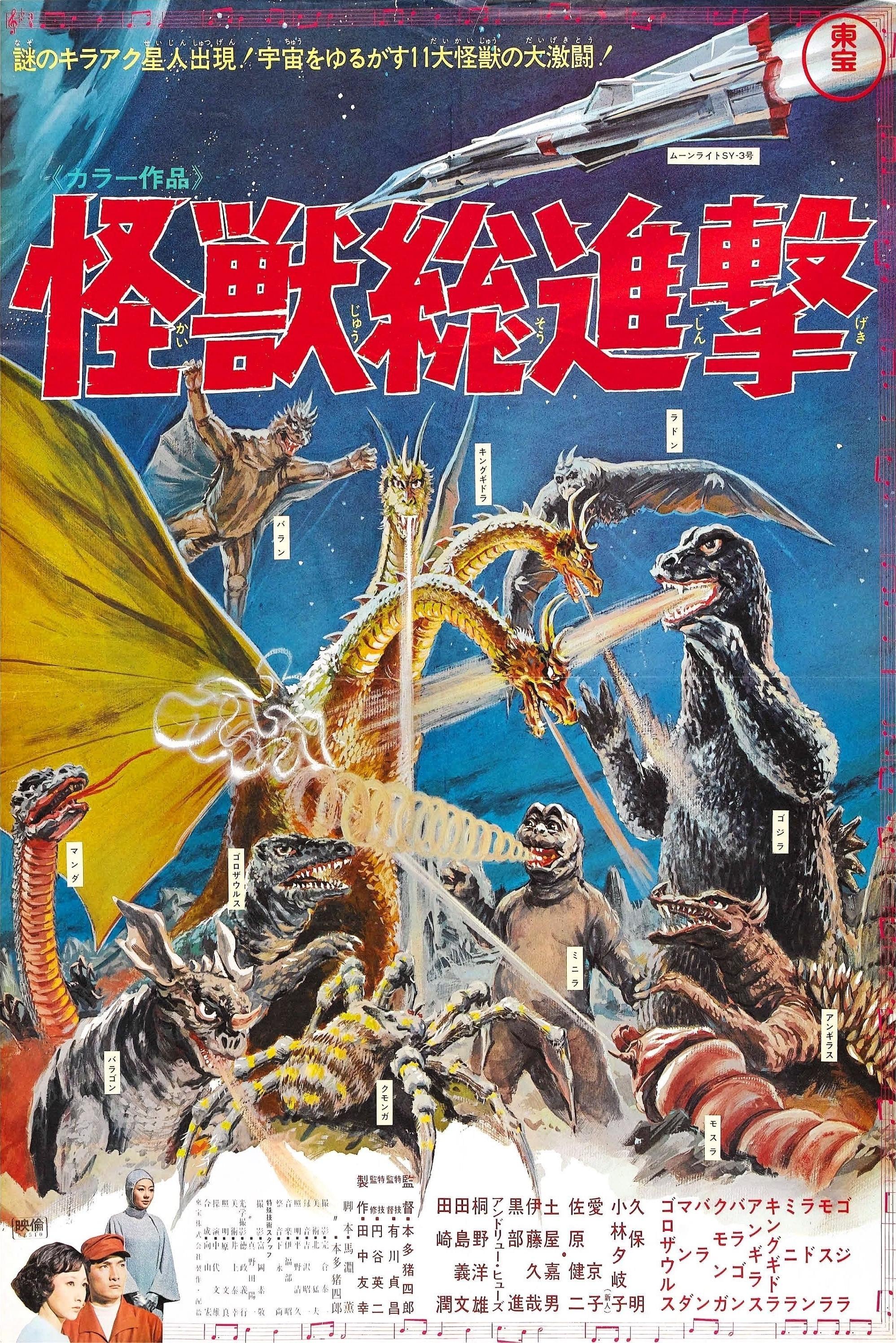 Destroy All Monsters poster - similar to Games