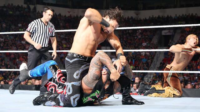 The Usos vs. Breezango: Raw, May 30, 2016
