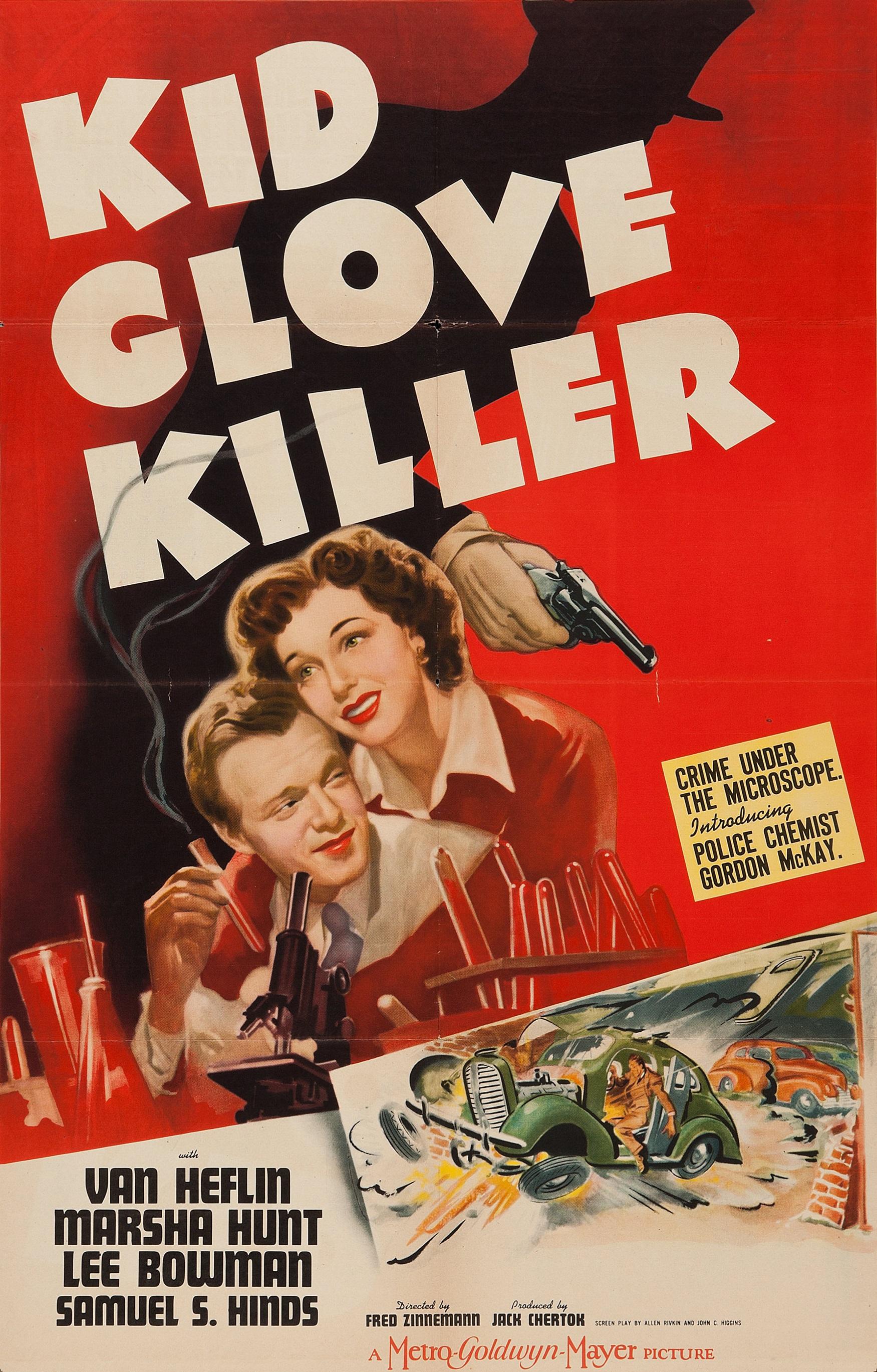 Kid Glove Killer poster - similar to The Shanghai Gesture