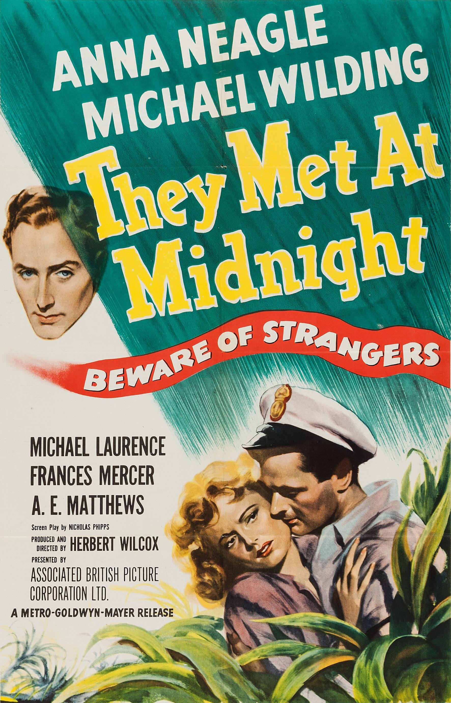 They Met at Midnight poster - similar to Night Boat to Dublin