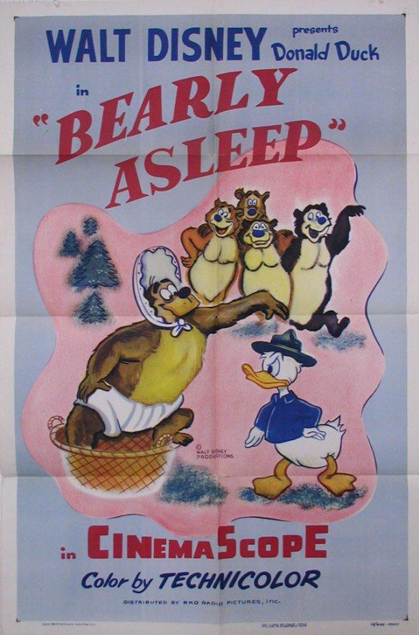 Bearly Asleep poster - similar to Thursday's Children