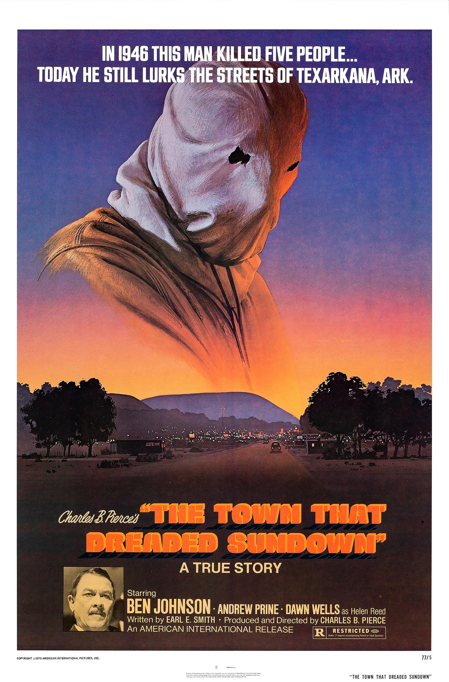 The Town That Dreaded Sundown poster - similar to The Angel of Bar 21