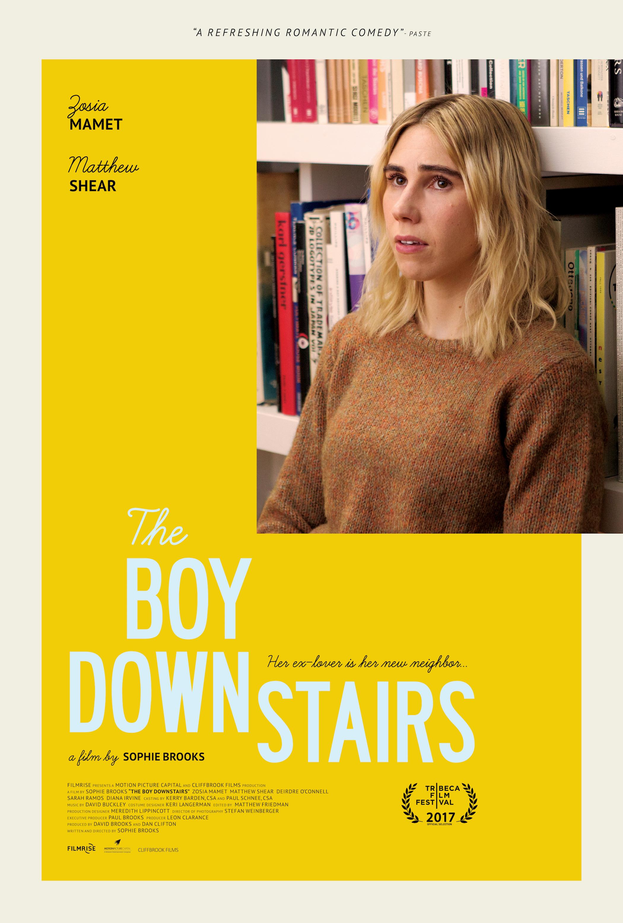 The Boy Downstairs poster - similar to Christmas in Notting Hill