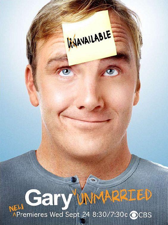 Gary Unmarried poster - similar to Pixar Popcorn