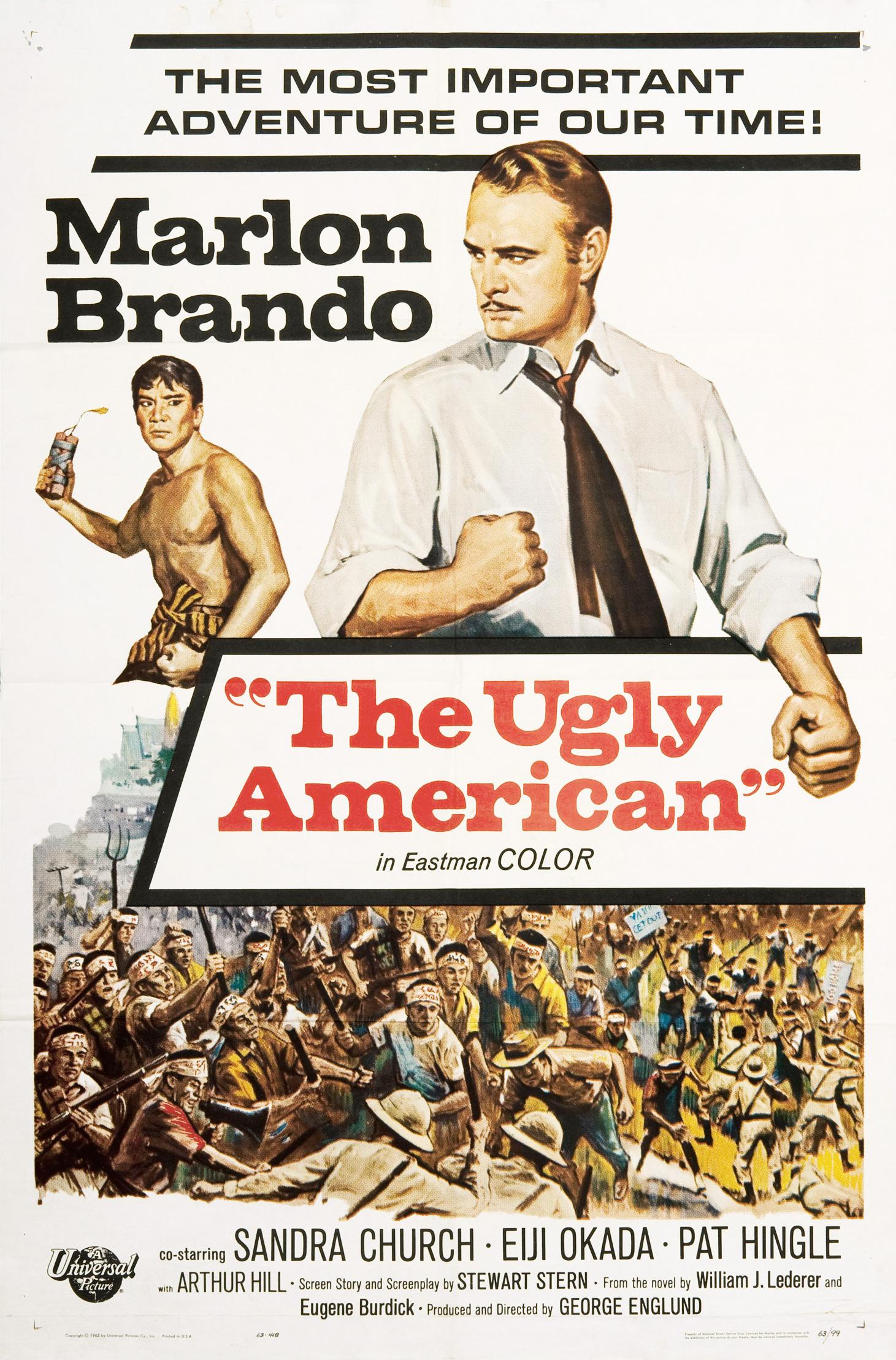 The Ugly American poster - similar to The Password Is Courage