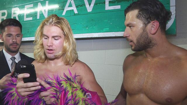Tyler Breeze fails to explain Pokémon Go to Fandango: WWE.com Exclusive, July 11, 2016 background