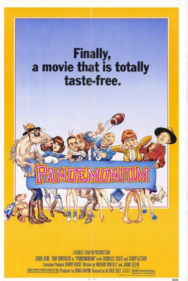Pandemonium poster - similar to Sex with the Stars