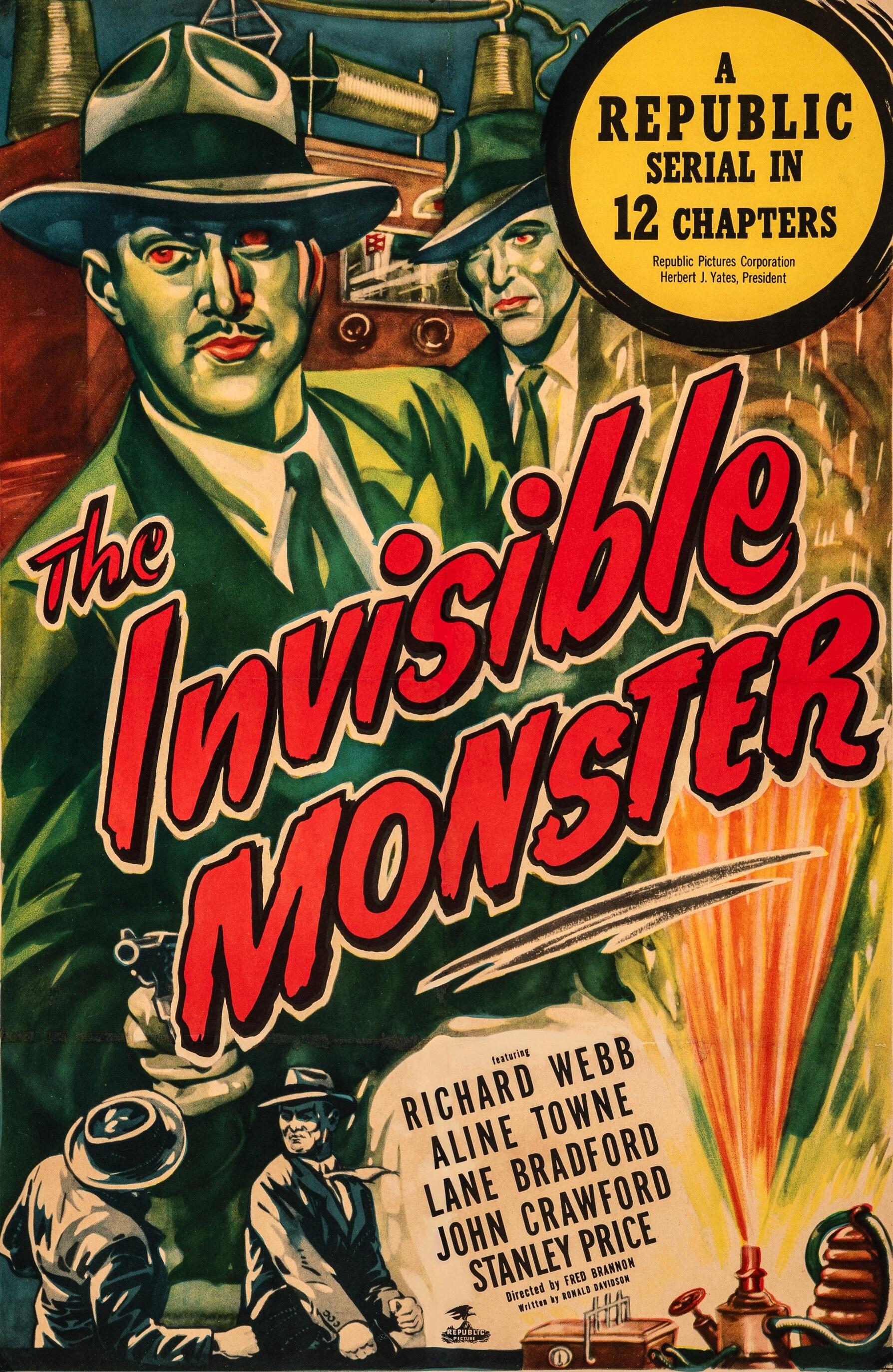 The Invisible Monster - like Two Lost Worlds but darker