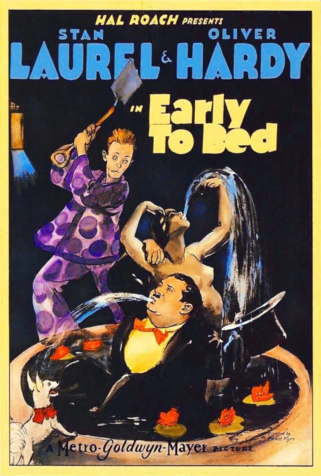 Early to Bed poster - similar to 13 Washington Square