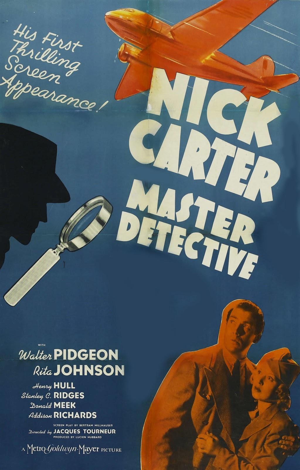 Nick Carter, Master Detective poster - similar to Earthbound