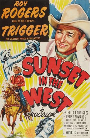 Sunset in the West