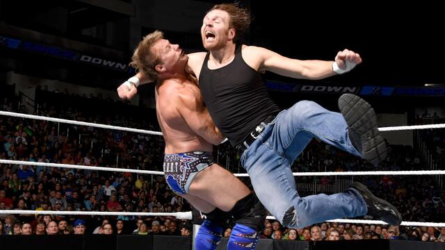 Dean Ambrose vs. Chris Jericho: SmackDown, June 9, 2016 background